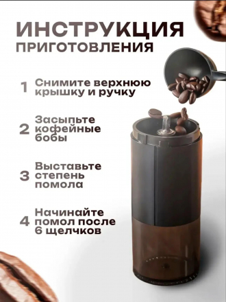 Кофемолка ручная (3786)